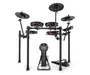 Alesis Nitro Max Kit Batería Electrónica con Parches de Malla Premium, Caja de 10", Tambores de 8", Bombo, Platillos de 10" con Choke y Módulo con Bluetooth