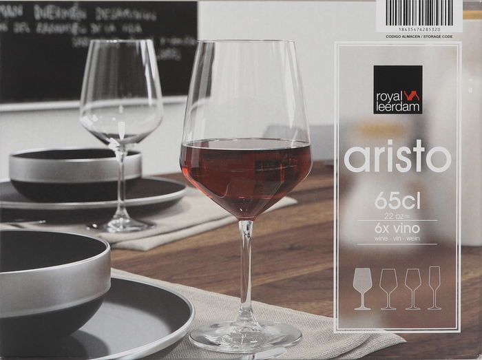 Aristo Set 6 Copas Vino 65 cl Aristo