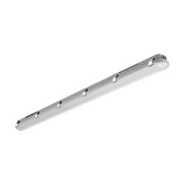 Brumberg 78015114 Humid One LED Luminaria Estanca Policarbonato Acero Inoxidable Gris 4000K 50W IP65 6.9lm