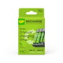 GP Cargador de pilas USB AA/AAA con 2x AA 2100 mAh y 2x AAA