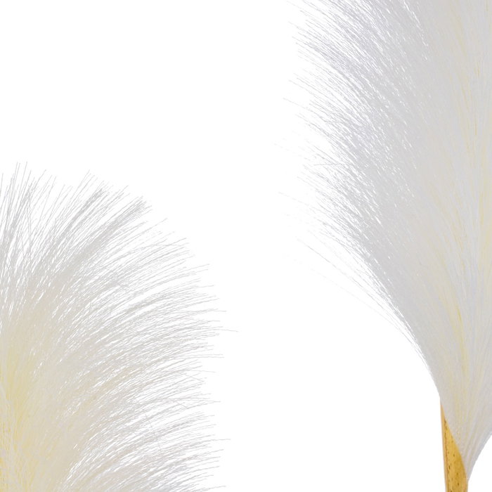 Ixia Rama de Junco Blanco Artificial Decoración 25 x 12 x 108 cm