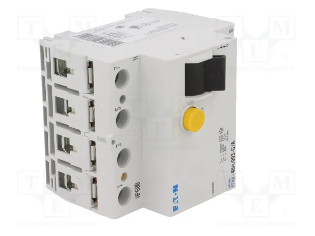 EATON ELECTRIC Interruptor Diferencial PFIM 40A 30mA 4 Polos EATON ELECTRIC Interruptor Diferencial PFIM 40A 30mA 4 Polos