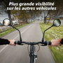 TNB Espejo retrovisor flexible para patinetes eléctricos y bicicletas
