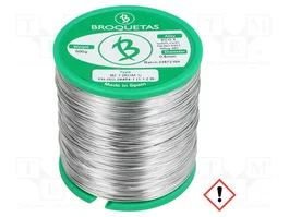 BROQUETAS Estaño Libre de Plomo Sn97Cu3 0,5mm 500g