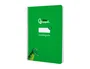 Liderpapel Cuaderno Espiral A5 Pautaguía Tapa Blanda 40 Hojas 75gr Cuadro Pautado 3mm Color Verde