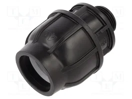 GEBO Conector de apriete G 1'' externo de polipropileno