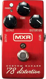 MXR Pedal FX 78 Distortion MXR
