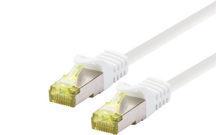 LOGON PROFESSIONAL Cable de Red Patch SFTP/AWG26/LSOH 2m Cat6A 500MHz Blanco - Modelo TCR66ASS020WH LOGON PROFESSIONAL Cable de Red Patch SFTP/AWG26/LSOH 2m Cat6A 500MHz Blanco - Modelo TCR66ASS020WH