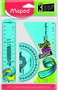 Maped Kit Twist'n Flex Original de 3 Piezas con Colores Surtidos