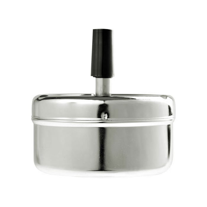 Confortime Cenicero Acero Push 9 cm (24 Unidades) Confortime Cenicero Acero Push 9 cm (24 Unidades)