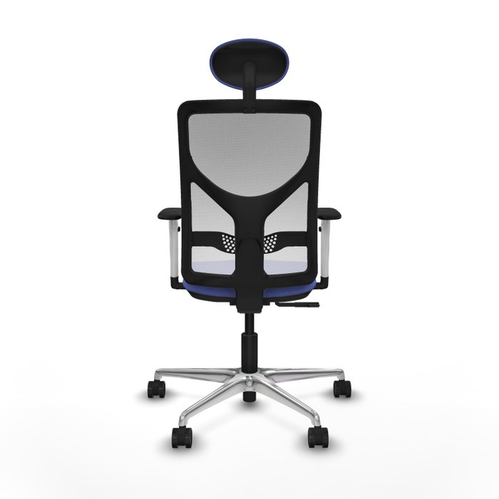PIQUERAS Y CRESPO Silla de oficina Motilla con mecanismo Sincro, Azul claro y Blanco PIQUERAS Y CRESPO Silla de oficina Motilla con mecanismo Sincro, Azul claro y Blanco
