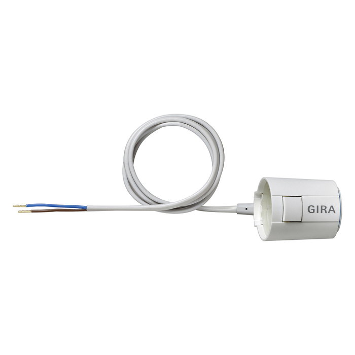 GIRA 216900 Termostato Actuador Mecanismo Blanco 230V IP54 para Calefacción por Suelo Radiante GIRA 216900 Termostato Actuador Mecanismo Blanco 230V IP54 para Calefacción por Suelo Radiante