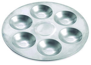 Talens Paleta Metálica Circular de 13 cm Talens Paleta Metálica Circular de 13 cm