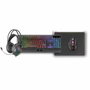 Mars Gaming MCP124PRO Kit Gaming 4en1 con Teclado H-Mech, Ratón, Auriculares y Alfombrilla RGB