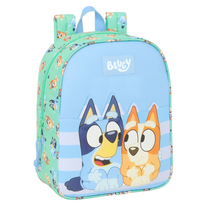 Safta Mochila de Guardería Bluey Sisters Adaptable a Carrito Safta Mochila de Guardería Bluey Sisters Adaptable a Carrito