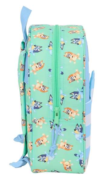 Safta Mochila guarderia adaptable a carro Bluey "Sisters" 22x27x10 cm