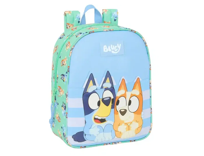 Safta Mochila de Guardería Bluey Sisters Adaptable a Carrito Safta Mochila de Guardería Bluey Sisters Adaptable a Carrito
