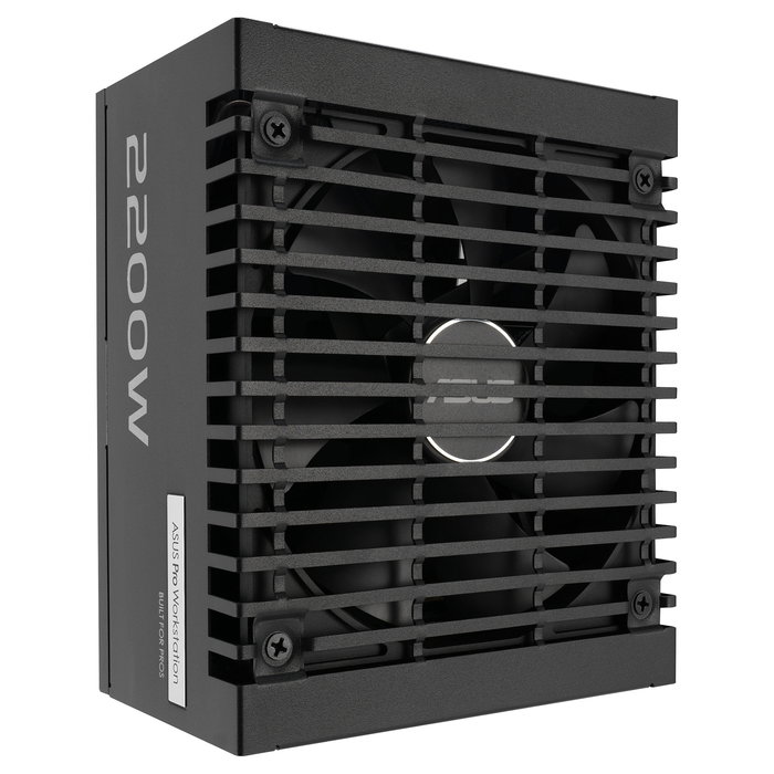 ASUS PRO-WS-2200P Fuente de Alimentación 2200W ATX 3.1 80 Plus Platinum Certificación 92% Eficiencia Totalmente Modular Negro