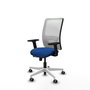 PIQUERAS Y CRESPO Silla de oficina Zulema Azul y Blanco