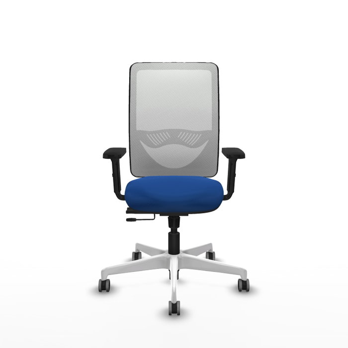 PIQUERAS Y CRESPO Silla de oficina Zulema Azul y Blanco