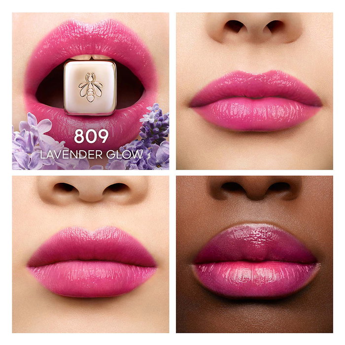 Guerlain KISSKISS BEE GLOW #809-Lavender Bálsamo Labial Reparador 3,2 g Morado Guerlain KISSKISS BEE GLOW #809-Lavender Bálsamo Labial Reparador 3,2 g Morado