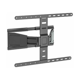 EQUIP Wandhalterung TV 43-90 Pulgadas Soporte de Pared Slim, 1 Brazo Articulado, Capacidad 50 kg, Color Negro