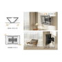 EQUIP Soporte de pared ultraplano Full Motion 43''-90''