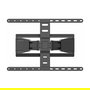 EQUIP Wandhalterung TV 43-90 Pulgadas Soporte de Pared Slim, 1 Brazo Articulado, Capacidad 50 kg, Color Negro