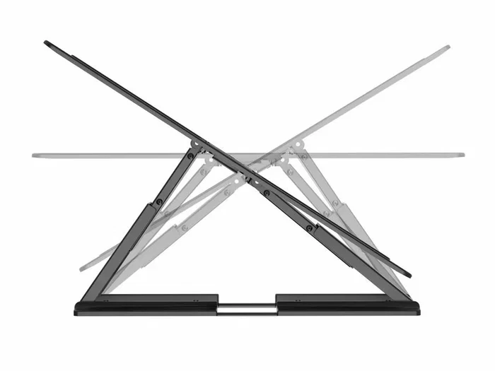 Equip 650344 Soporte de Pared Full Motion para TV de 43"-90", VESA 600x400, Carga Máx. 50kg, Negro