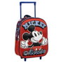 Cerdá Mochila Infantil Trolley 3D Mickey Rojo