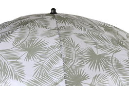 Parasol DKD Home Decor Blanco Verde 180 x 1 x 180 cm