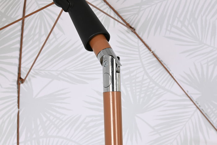 Parasol DKD Home Decor Blanco Verde 180 x 1 x 180 cm