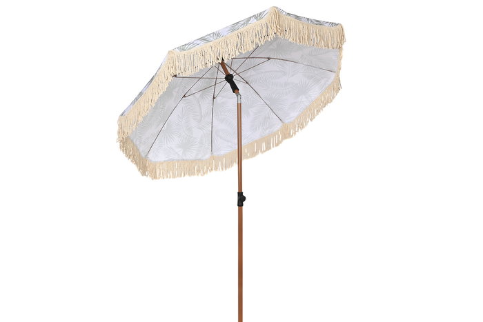 Parasol DKD Home Decor Blanco Verde 180 x 1 x 180 cm