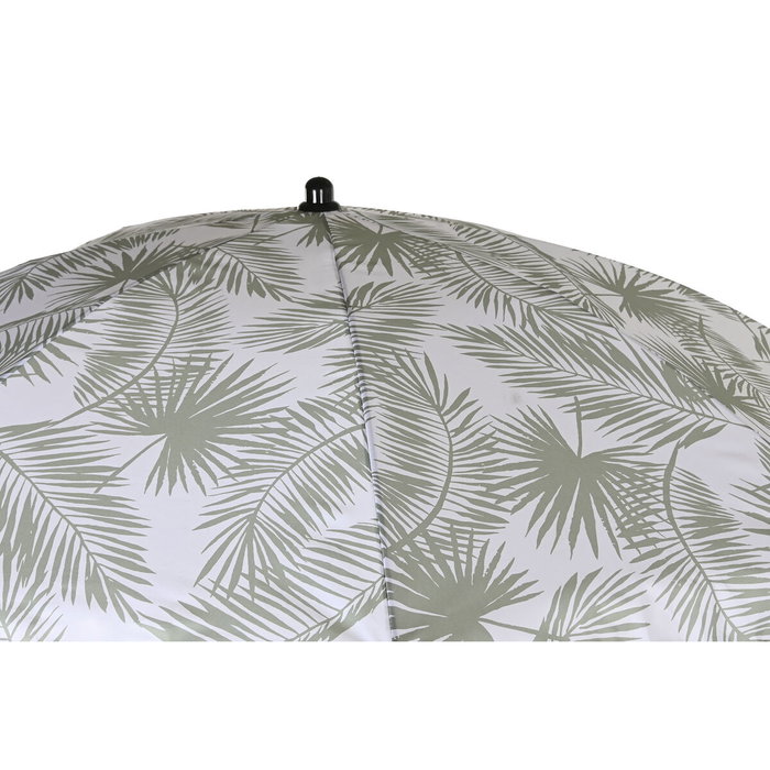 DKD Home Decor Parasol Blanco Verde 180 x 1 x 180 cm