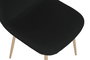 DKD Home Decor Silla de Poliéster y Metal Símil Madera