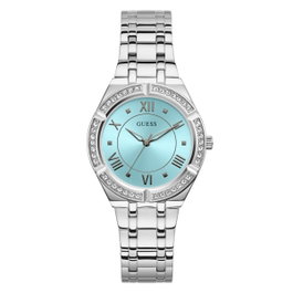 Guess GW0033L7 Reloj Analógico con Esfera Azul y Correa Gris