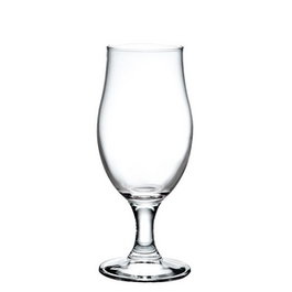 Bormioli Executive Copa de Cerveza - 39 cl (0.39L) - 186 mm de Alto - Cristalería - Vidrio con Borde Grueso (Set de 6)