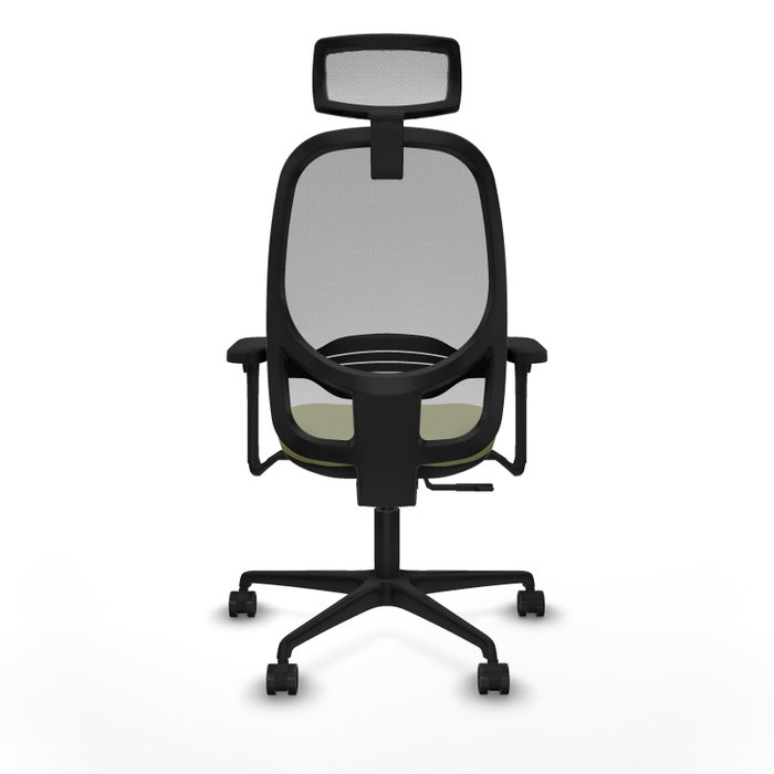 PIQUERAS Y CRESPO Silla de oficina Cilanco con mecanismo Sincro, Verde oliva y Gris PIQUERAS Y CRESPO Silla de oficina Cilanco con mecanismo Sincro, Verde oliva y Gris