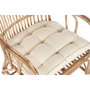 DKD Home Decor Silla de Bambú y Ratán Natural