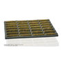 Hidalgo Felpudo rodillo coco natural resistente a la intemperie 60 x 40 x 3,5 cm