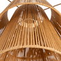 Lámpara Techo Natural Cuerda de Papel 50 X 50 X 43 cm