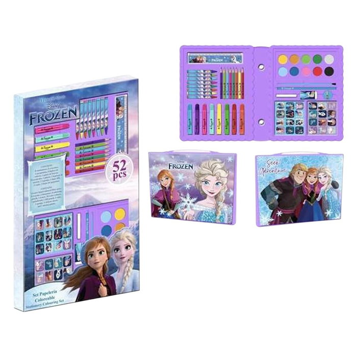 Cerdá Set de Papelería Coloreable Disney Frozen 52 pzs Cerdá Set de Papelería Coloreable Disney Frozen 52 pzs