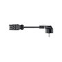 Bachmann Cable de alimentación GST18 - Schuko, H05VV-F 3G 1.5 mm², 1,5m, Negro