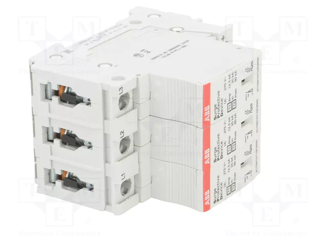 ABB OVR T1-T2 3L 12.5-275S P QS Limitador de sobretensiones Tipo 1+2 de 3 polos ABB OVR T1-T2 3L 12.5-275S P QS Limitador de sobretensiones Tipo 1+2 de 3 polos