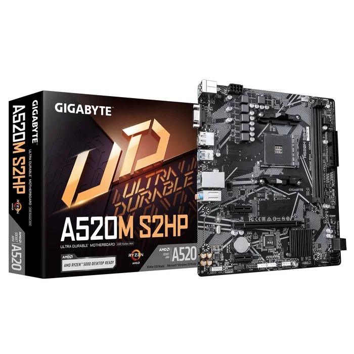 Gigabyte A520M S2HP Micro ATX DDR4 AM4