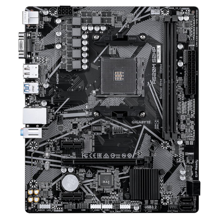 Gigabyte A520M S2HP Micro ATX Socket AM4 DDR4