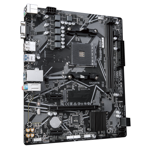 Gigabyte A520M S2HP Micro ATX AM4 DDR4 Gigabyte A520M S2HP Micro ATX AM4 DDR4