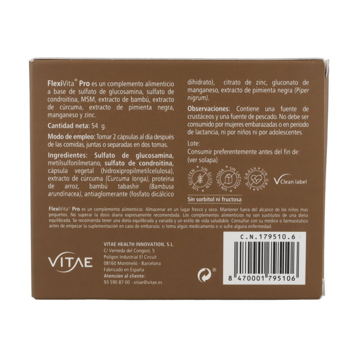 Vitae Flexivita Pro 60 cápsulas