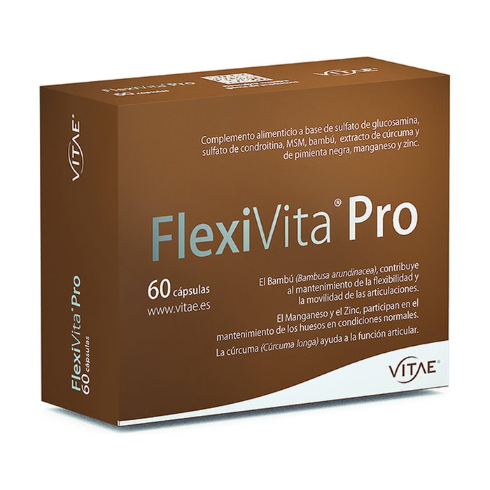 Vitae FlexiVita Pro Glucosamina y Condroitina 60 cápsulas Complemento Articular Vitae FlexiVita Pro Glucosamina y Condroitina 60 cápsulas Complemento Articular