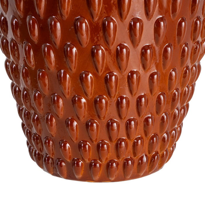 Jarrón Terracota Cerámica Decoración 27 X 27 X 40 cm